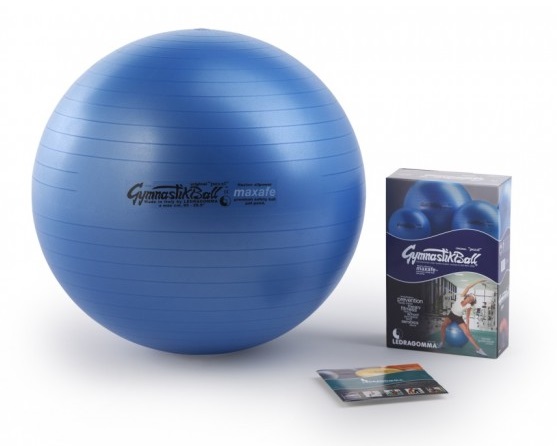 Gymnastik Ball MAXAFE míč na cvičení 53cm modrý